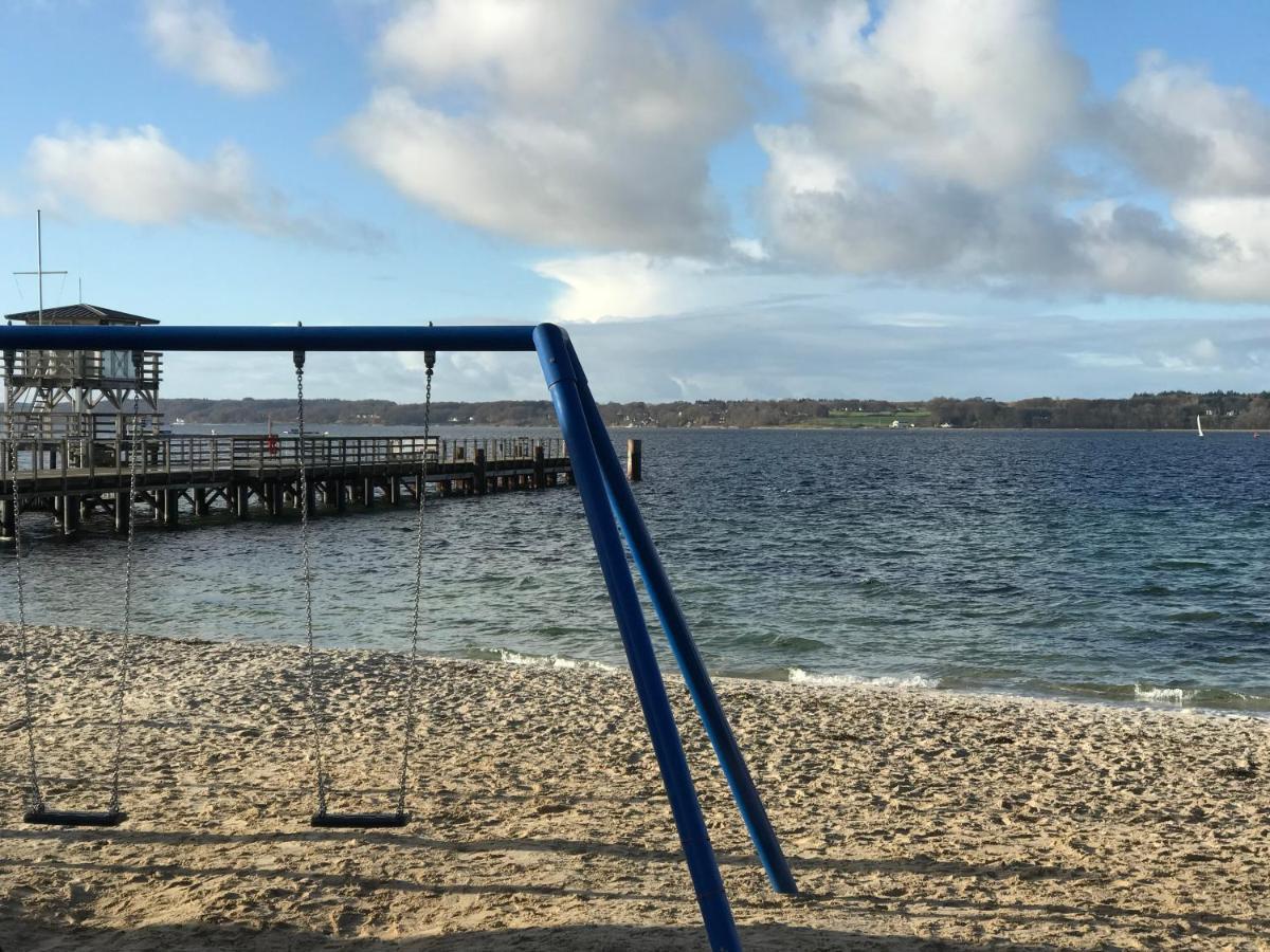 Weitblick - Mit Strandkorb, Mehr Meer Geht Nicht Glücksburg Exteriér fotografie