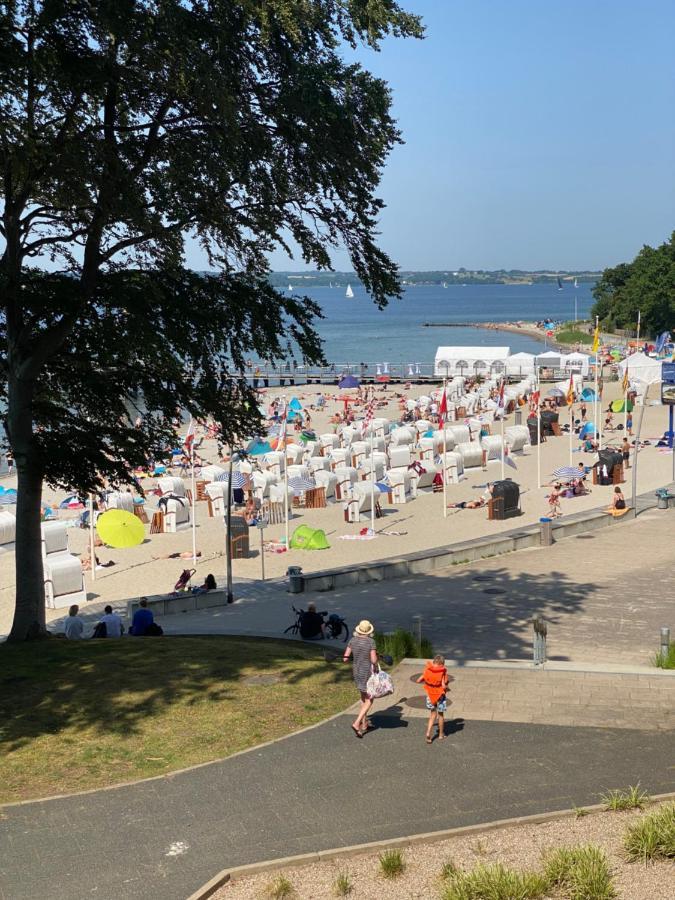 Weitblick - Mit Strandkorb, Mehr Meer Geht Nicht Glücksburg Exteriér fotografie