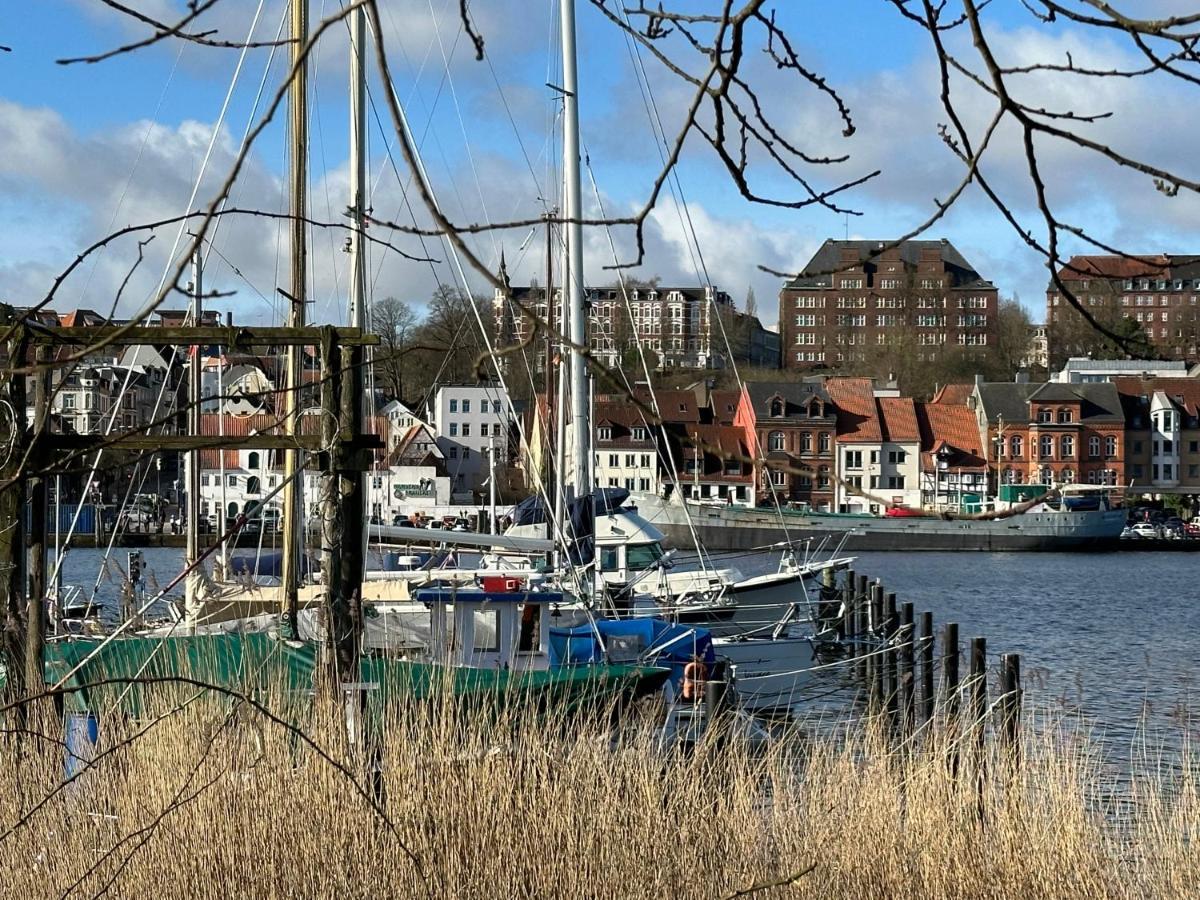 Weitblick - Mit Strandkorb, Mehr Meer Geht Nicht Glücksburg Exteriér fotografie