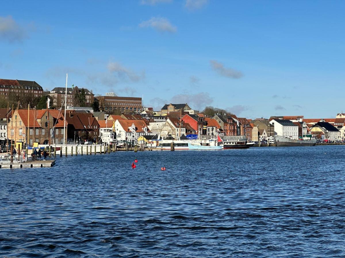 Weitblick - Mit Strandkorb, Mehr Meer Geht Nicht Glücksburg Exteriér fotografie