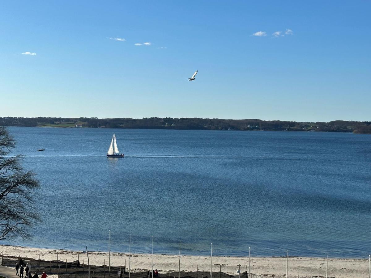 Weitblick - Mit Strandkorb, Mehr Meer Geht Nicht Glücksburg Exteriér fotografie